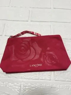 LANCOME ランコム ノベルティポーチ ローズデザイン　ピンク系のサムネイル