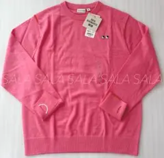 新品　ユニクロ　アニヤハインドマーチ　メリノクルーネックセーター　ピンク　160