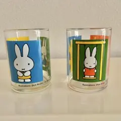 ミッフィー　グラス　2点セット