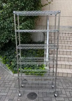 配送不可 タニコー エレファントシェルフ 厨房 W755×D610×H2060 - メルカリ