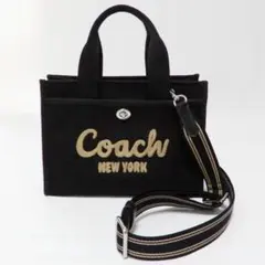 COACH コーチ　カーゴトート　トートバッグ　2way 黒 CP164