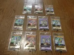 未開封　遊戯王　遊戯王ラッシュデュエル セブンイレブン　ハイチュウ　１１枚