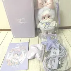 Nommi Rosy コレクション ノミちゃん吊下 愛己 パープル ぬいぐるみ