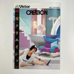 桜田淳子 ビクター純白カラーテレビカタログ 昭和レトロ♥新品 美品
