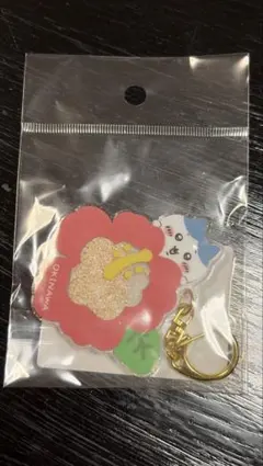 ちいかわ シーサーのおみやげやさん シャカシャカキーホルダー ハチワレ ナガノ