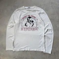 HYSTERIC GLAMOUR ロンT ヒスガール 白