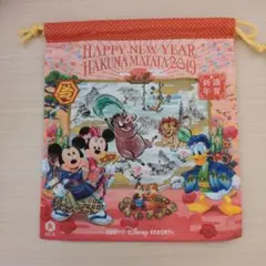 東京ディズニーリゾート 巾着袋 2019年