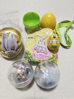 ディズニー ガチャガチャ イースター グッズ