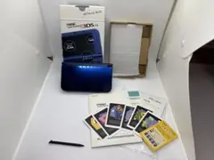 New Nintendo 3DS LL メタリックブルー ソフト3本付き