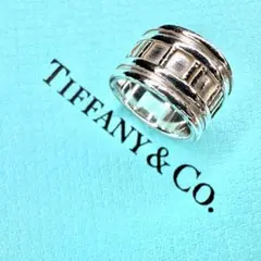 ティファニー　アトラス　指輪　リング　14号　研磨仕上げ済み美品 925 Tiffany & Co. - ティファニー アトラス リング K18 ホワイト
