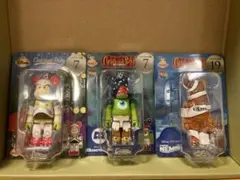 ディズニー　ベアブリック クリスマスパーティー　Happyくじ　一番くじ