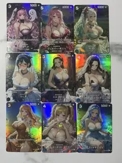 ファンアート ウェディングドレス 9枚セット