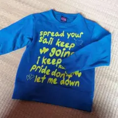 RUSK トレーナー 120サイズ 青