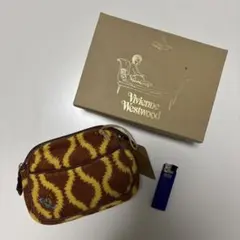 Vivienne Westwood スグイグル柄　パイル　ポーチ 未使用品のサムネイル