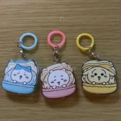 ちいかわマカロン アクリルキーホルダー 目印3種セット
