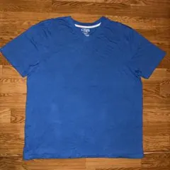 CHAPS Vネック無地Tシャツ ブルーのサムネイル