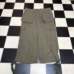 00s archive 7部丈 カーゴショーツ y2k ミリタリー 平成