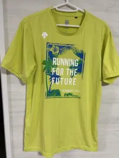 デサント 2018 ホノルルマラソン ランニングTシャツ　Sのサムネイル