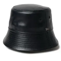 NEW ERA ニューエラ レザー バケットハット