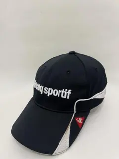 【le coq sportif】スポーツキャップ ブラック　ゴルフ