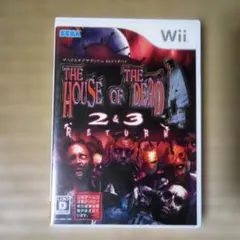 wiiソフト　ザハウスオブザデッド2&3リターン