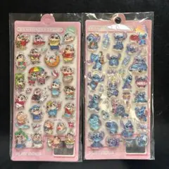 クレヨンしんちゃん　スティッチ　ウォーターシール