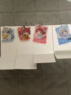 赤見かるび Nachonekoアクリルキーホルダー4種種 赤見アクリルスタンドのサムネイル