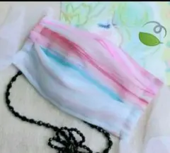 A⭐♥オリジナル⭐️ジョーゼット　洗える　血色　柄 　♡敏感肌♡