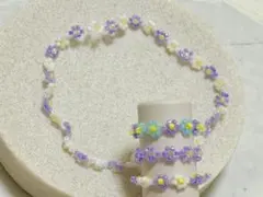 ビーズリング4点セット