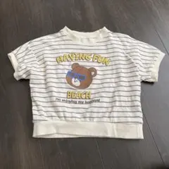 フタフタ　半袖Tシャツ　サイズ100 ボーダー柄のサムネイル