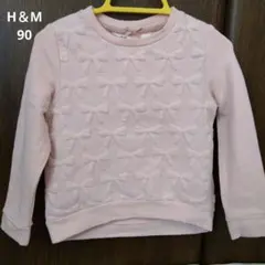 H&M　90　トレーナー