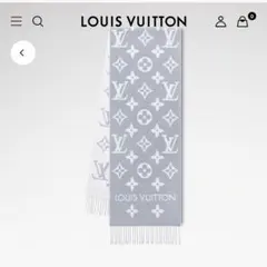 ルイヴィトン マフラー・LVエセンシャル グリクレール モノグラム 正規品