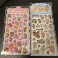 ラブブ シール セット ボンボン 夜光 2種♡♡