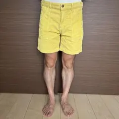 ライトニングボルト　コーデュロイ　ショートパンツ