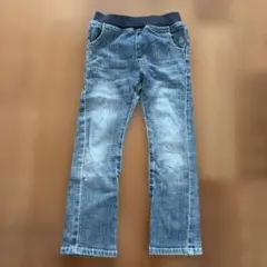 値下げグレー ストレッチデニム風 ボトムス デニムパンツ