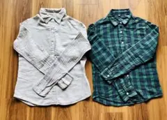 値下げ★[無印良品]長袖シャツ2枚