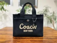 【美品・正規品】COACH カーゴトート26 ブラック 2way ショルダー