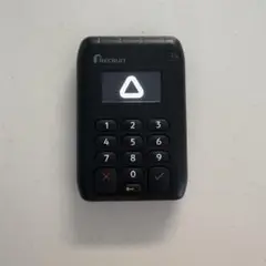 Air PAY エアペイ カードリーダー　RECRUIT リクルート　ブラック