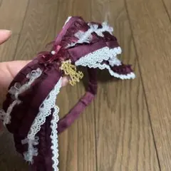 アリスアンドザパイレーツ　ナターシャリボンカチューシャのサムネイル