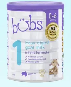 お値下げ⭐️ 新品未使用♪ バブズ ヤギ　粉ミルク　800g 3個　ステップ1 goat2-3.jpg
