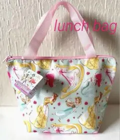 ディズニー プリンセス　ランチ・お弁当バック　アルミ保冷保温【新品未使用】