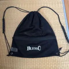 BlessU メッシュドローストリングバックパック ナップサック
