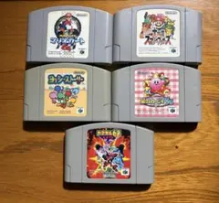 NINTENDO64 ソフト5本セット マリオカート スマブラ　ヨッシー など