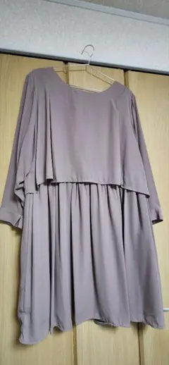 ワンピース 6L タグ付き 大きいサイズ 入学式 卒業式 冠婚葬祭