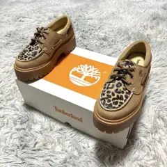 【未使用美品】Timberland レオパード柄ハラコ〈定価25,300円〉のサムネイル