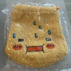 しずくちゃん もこもこ巾着ポーチ《アセオくん》