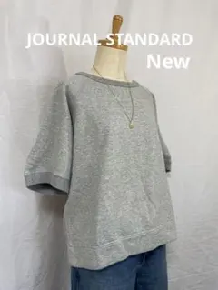 新品♡JOURNAL STANDARD グレー 半袖スウェット ラグランスリーブ