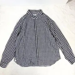 美品 GIANNETTO リネンシャツ チェック ブラウン 40 - メルカリ