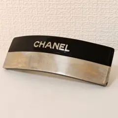 ⑰CHANELシャネル ドット柄 ヴィンテージ バレッタ - メルカリ