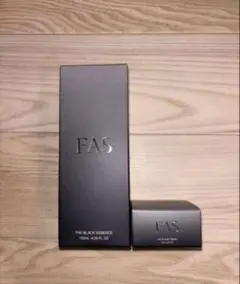 ＊FAS ザ ブラック エッセンス ローション120ml& クリーム15gセット